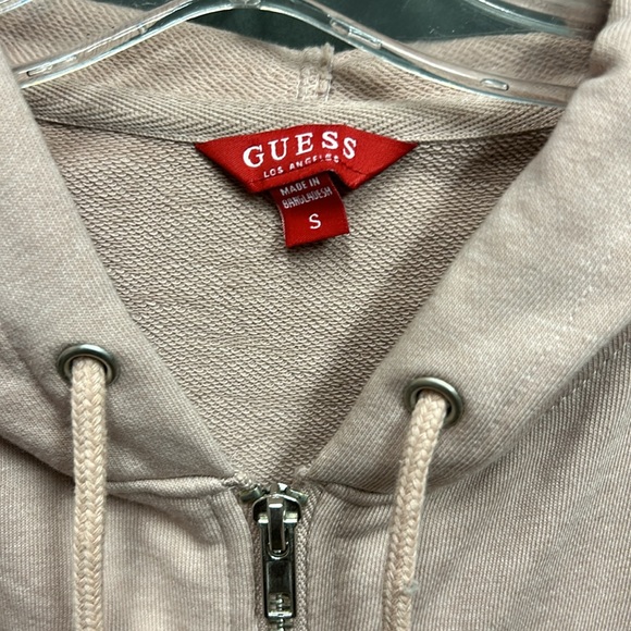 GUESS Women’s Light Pink Hoodie - Size S - Picture 3 of 4